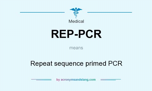 What does REP-PCR mean? It stands for Repeat sequence primed PCR