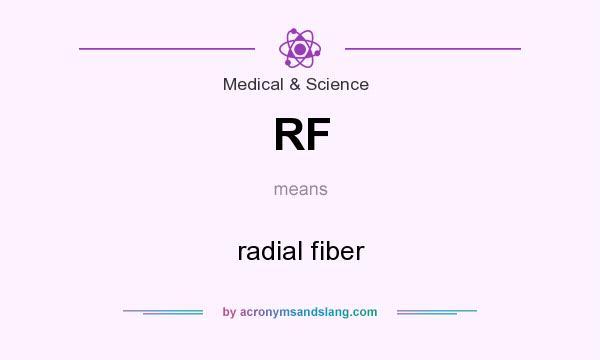 What does RF mean? It stands for radial fiber