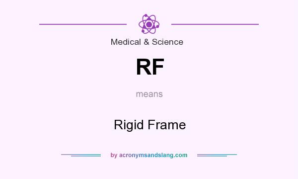 What does RF mean? It stands for Rigid Frame
