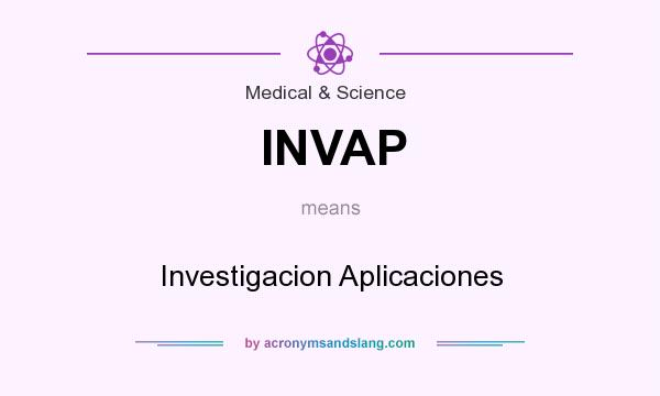 What does INVAP mean? It stands for Investigacion Aplicaciones