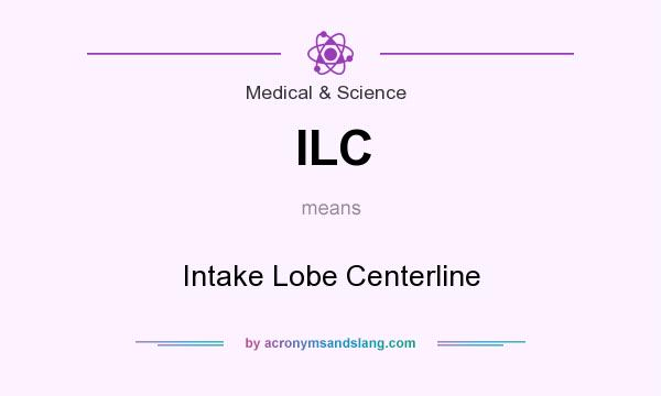 What does ILC mean? It stands for Intake Lobe Centerline