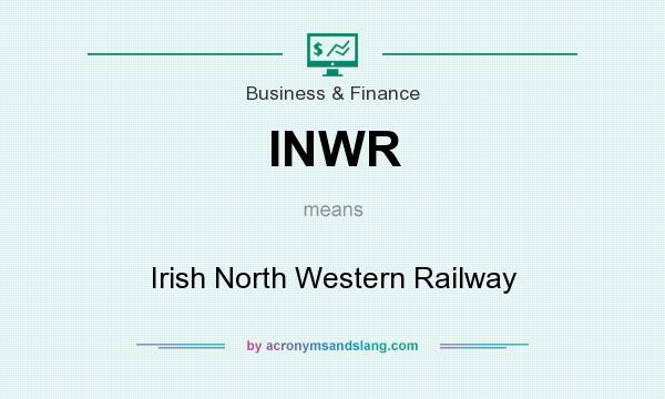What does INWR mean? It stands for Irish North Western Railway