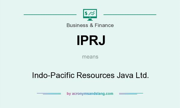 What does IPRJ mean? It stands for Indo-Pacific Resources Java Ltd.