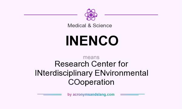 What does INENCO mean? It stands for Research Center for INterdisciplinary ENvironmental COoperation