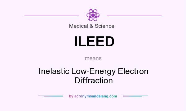 What does ILEED mean? It stands for Inelastic Low-Energy Electron Diffraction