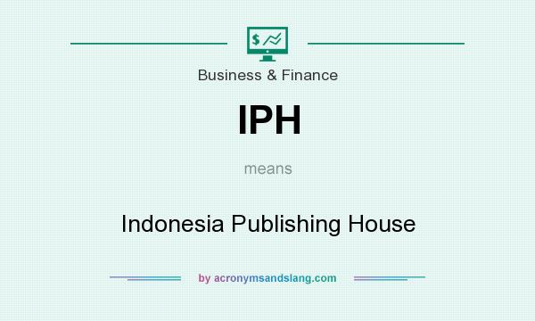 What does IPH mean? It stands for Indonesia Publishing House