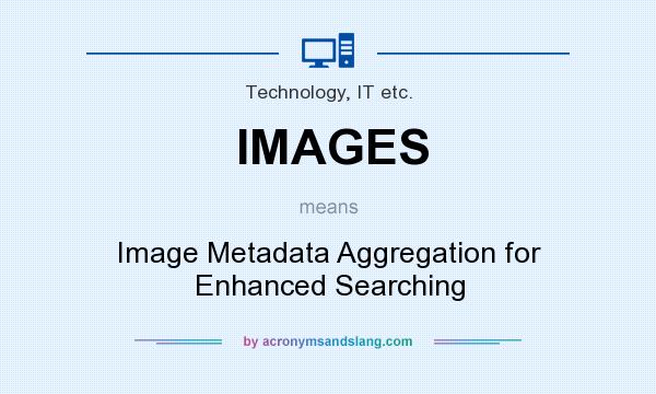 What does IMAGES mean? It stands for Image Metadata Aggregation for Enhanced Searching