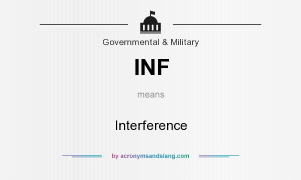 What does INF mean? It stands for Interference