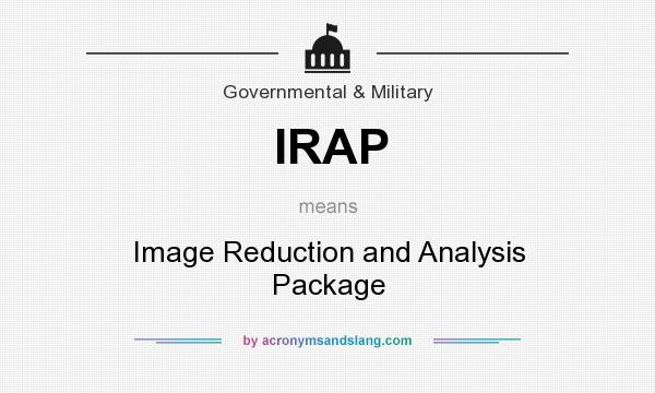 What does IRAP mean? It stands for Image Reduction and Analysis Package