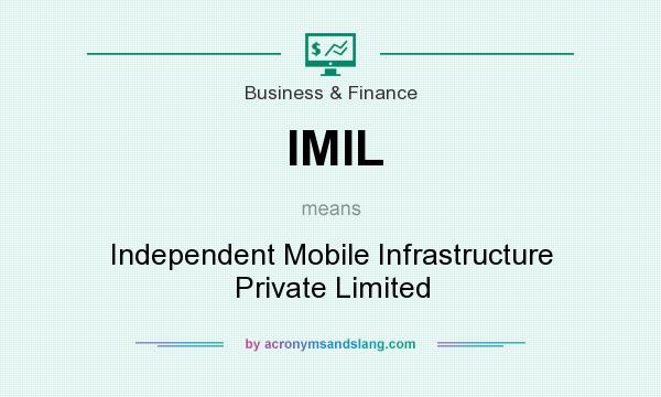 What does IMIL mean? It stands for Independent Mobile Infrastructure Private Limited