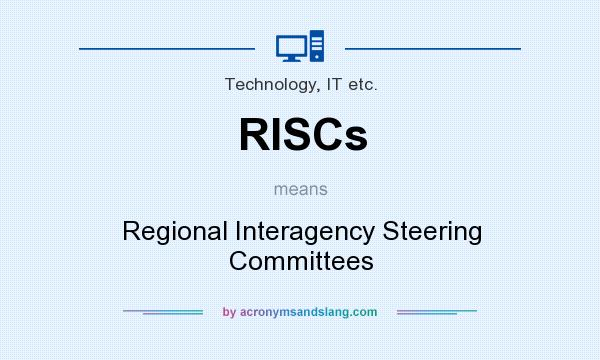 What does RISCs mean? It stands for Regional Interagency Steering Committees