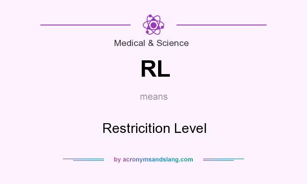 What does RL mean? It stands for Restricition Level