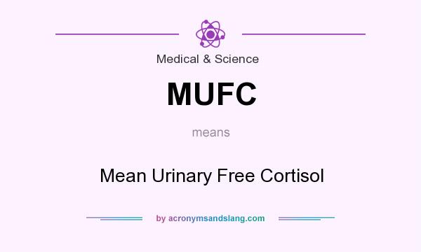 What does MUFC mean? It stands for Mean Urinary Free Cortisol