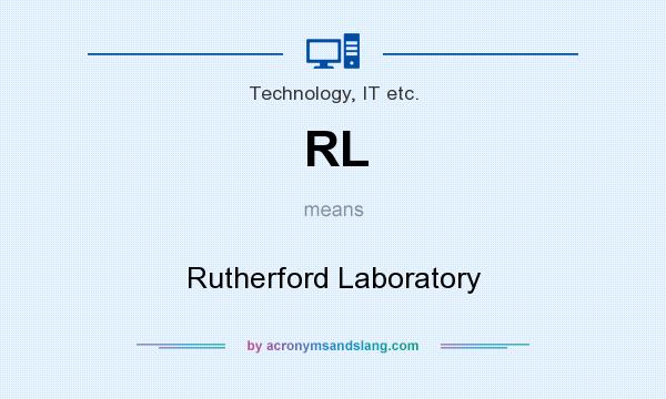 What does RL mean? It stands for Rutherford Laboratory