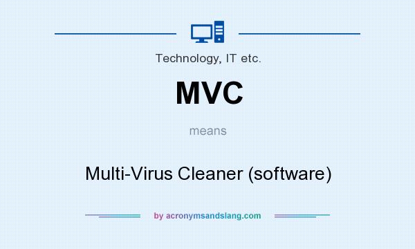 What does MVC mean? It stands for Multi-Virus Cleaner (software)
