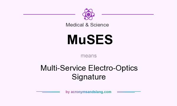 What does MuSES mean? It stands for Multi-Service Electro-Optics Signature