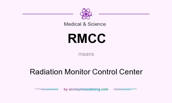 What does RMCC mean? It stands for Radiation Monitor Control Center