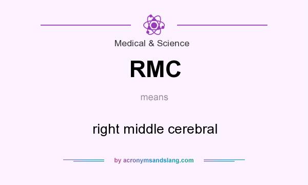 What does RMC mean? It stands for right middle cerebral