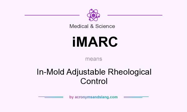 What does iMARC mean? It stands for In-Mold Adjustable Rheological Control