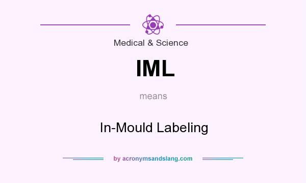 What does IML mean? It stands for In-Mould Labeling
