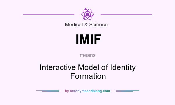 What does IMIF mean? It stands for Interactive Model of Identity Formation