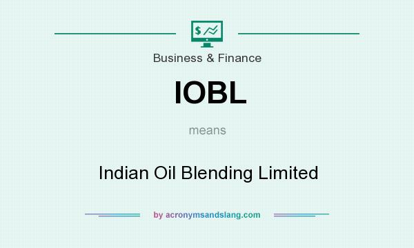 What does IOBL mean? It stands for Indian Oil Blending Limited