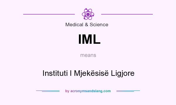 What does IML mean? It stands for Instituti I Mjekësisë Ligjore
