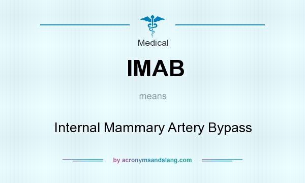 What does IMAB mean? It stands for Internal Mammary Artery Bypass