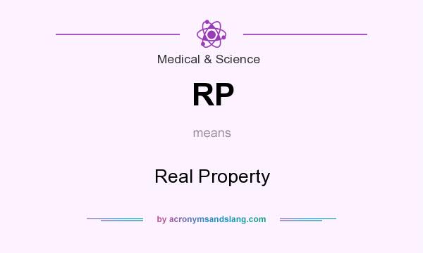 What does RP mean? It stands for Real Property