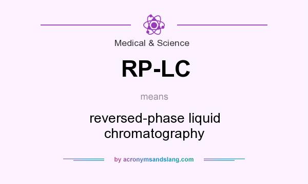 What does RP-LC mean? It stands for reversed-phase liquid chromatography