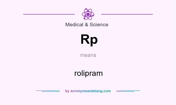 What does Rp mean? It stands for rolipram