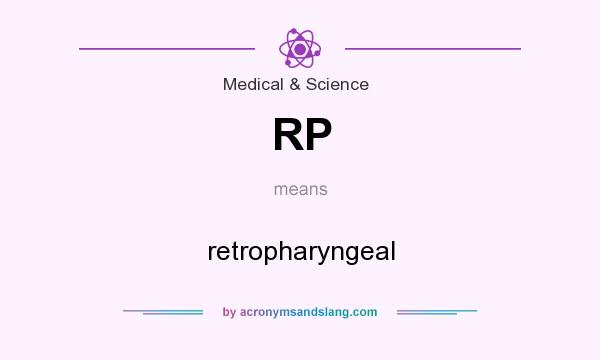 What does RP mean? It stands for retropharyngeal