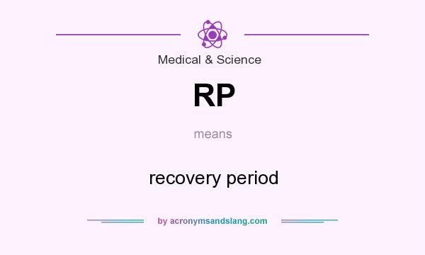 What does RP mean? It stands for recovery period