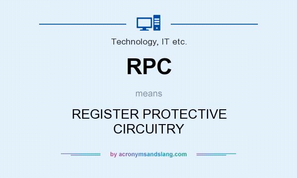What does RPC mean? It stands for REGISTER PROTECTIVE CIRCUITRY