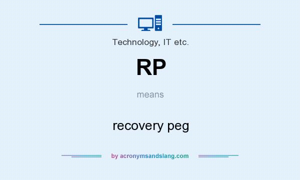 What does RP mean? It stands for recovery peg