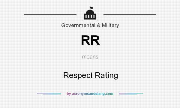 What does RR mean? It stands for Respect Rating