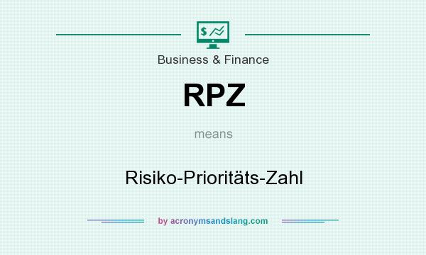 What does RPZ mean? It stands for Risiko-Prioritäts-Zahl