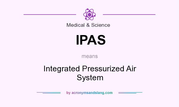 What does IPAS mean? It stands for Integrated Pressurized Air System