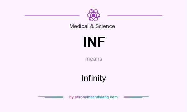 What does INF mean? It stands for Infinity
