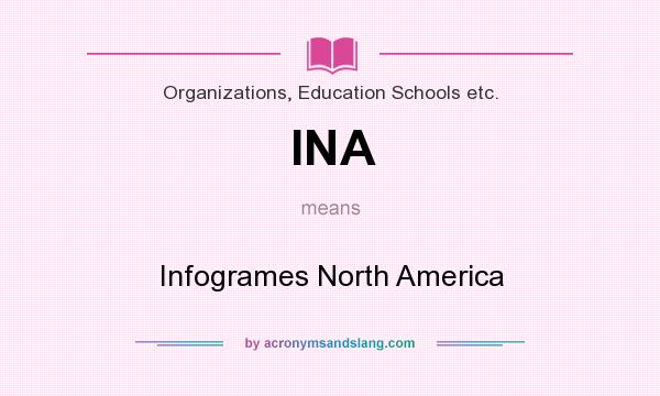 What does INA mean? It stands for Infogrames North America