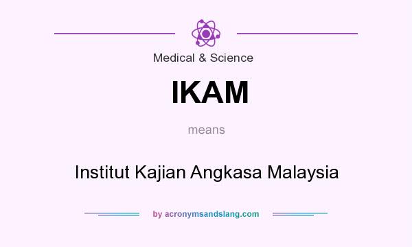 What does IKAM mean? It stands for Institut Kajian Angkasa Malaysia