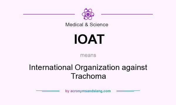 What does IOAT mean? It stands for International Organization against Trachoma