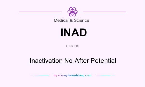 What does INAD mean? It stands for Inactivation No-After Potential