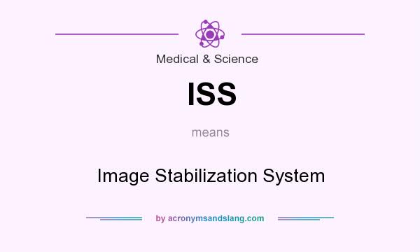 What does ISS mean? It stands for Image Stabilization System