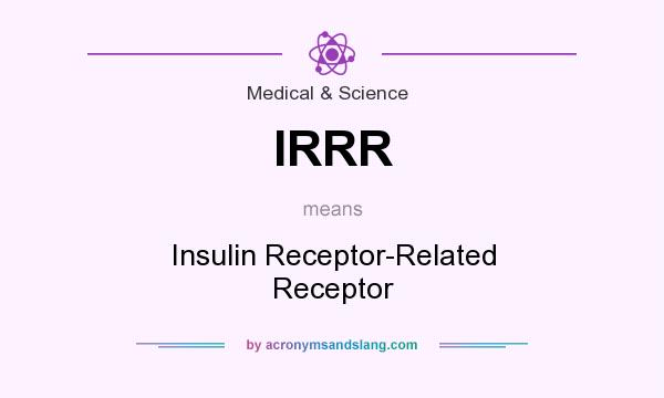 What does IRRR mean? It stands for Insulin Receptor-Related Receptor