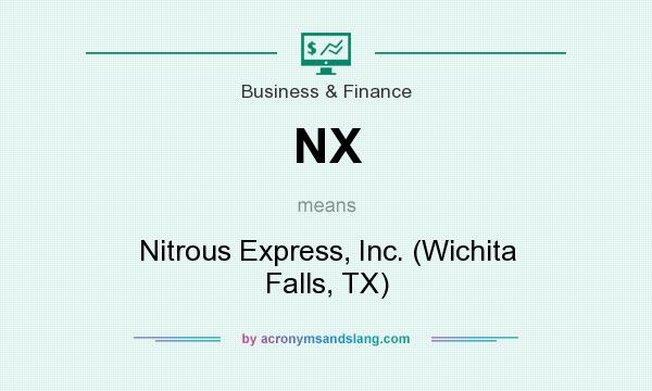 What does NX mean? It stands for Nitrous Express, Inc. (Wichita Falls, TX)