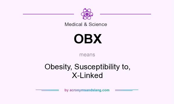 What does OBX mean? It stands for Obesity, Susceptibility to, X-Linked