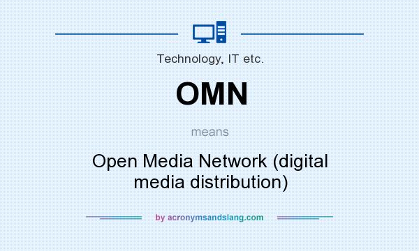 What does OMN mean? It stands for Open Media Network (digital media distribution)