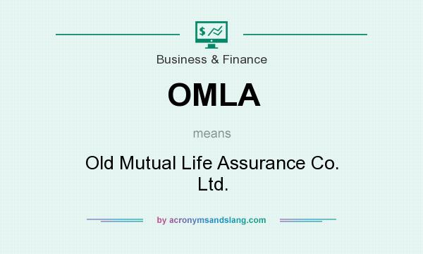 What does OMLA mean? It stands for Old Mutual Life Assurance Co. Ltd.