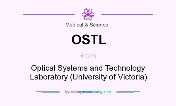 What does OSTL mean? It stands for Optical Systems and Technology Laboratory (University of Victoria)
